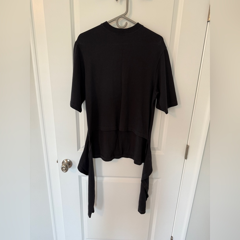 Balenciaga oversized tie t shirt
